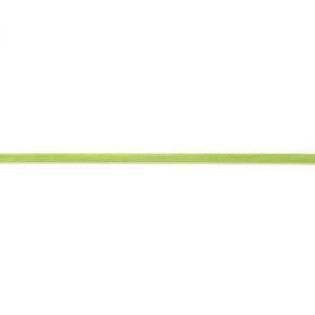 Wäscheband / Gummiband Breite 6 mm Dunkellime 2m Länge